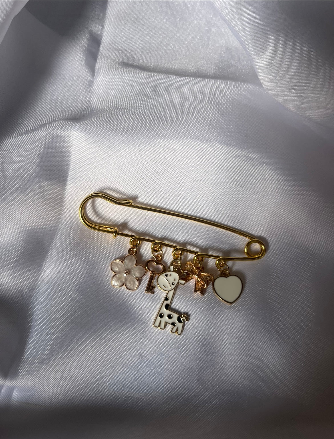 Broche « Pureté Céleste »
